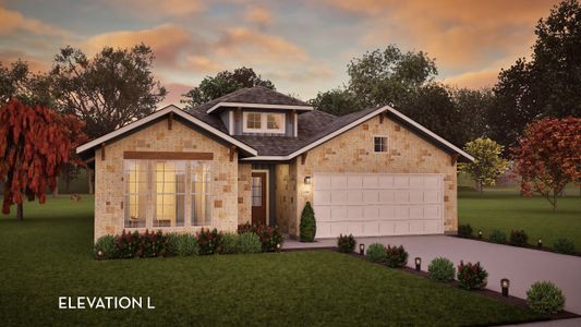 New construction Single-Family house 521 Exploration Cir, Liberty Hill, TX 78642 plan Greeley - image