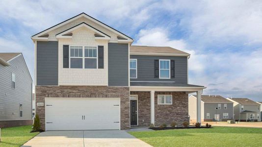 New construction Single-Family house 8080 Jude Dr, White House, TN 37188 plan Belfort - image