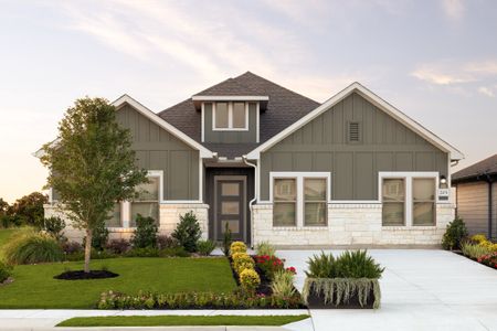 New construction Single-Family house 148 Wind Hl, Jarrell, TX 76537 plan Young - image