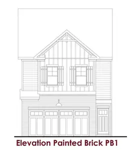 New construction Townhouse house 294 Brook Landing Cir, Auburn, GA 30011 plan Durham - image