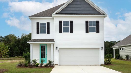 New construction Single-Family house 209 Surfside Landing Blvd, Hubert, NC 28539 plan WOODSTOCK - image
