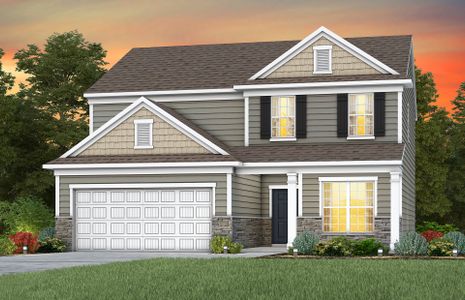 New construction Single-Family house 3356 Tucker Trce, Columbia, TN 38401 plan Newberry - image