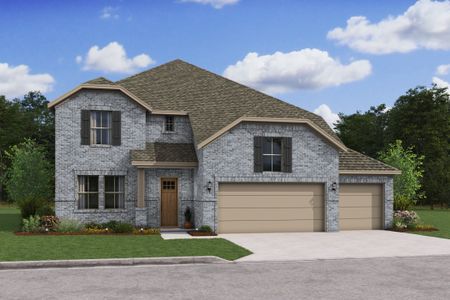 New construction Single-Family house 1401 Imperial Ranch Wy, Dayton, TX 77535 El Paso- photo 0