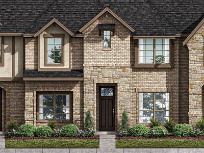 New construction Townhouse house 6818 Joelene Rae Drive, Arlington, TX 76001 Baird C - Rear Entry- photo 0