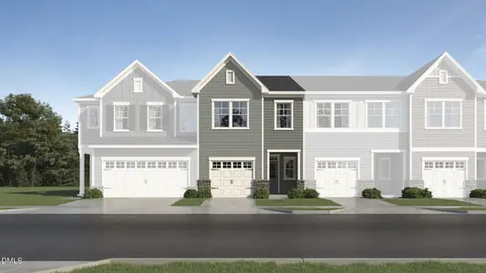 New construction Townhouse house 252 Snowfield Dr, Garner, NC 27529 - image