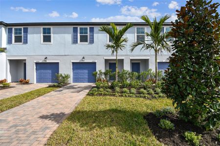 New construction Townhouse house 5703 Tripoli Drive, Palmetto, FL 34221 Alexander - Townhomes- photo 0