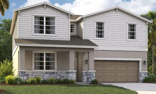 New construction Single-Family house 1136 Patriot Loop, Haines City, FL 33844 The Linden- photo 0 0