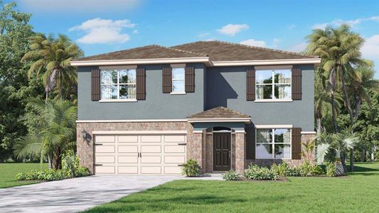 New construction Single-Family house 4965 Katrina Dr, Haines City, FL 33844 plan HAYDEN - image