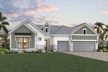 New construction Single-Family house 17588 Foxtail Lp, Venice, FL 34293 plan The Crab Creek - image