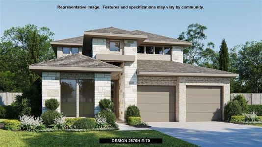 New construction Single-Family house 1304 Festival St, Georgetown, TX 78628 2570H- photo 0