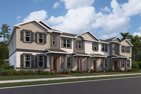 New construction Townhouse house 1381 Hyde St, St. Cloud, FL 34771 plan Windham II - Townhome Series - image