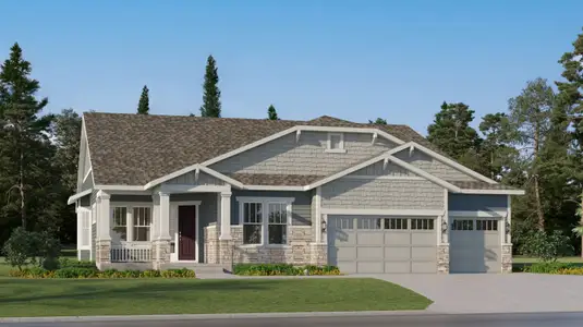 New construction Single-Family house 4193 Buttongrass Trl, Castle Rock, CO 80108 plan Ballesteros - image