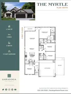 New construction Single-Family house 3210 Emeral Hills Dr, Angleton, TX 77515 - image