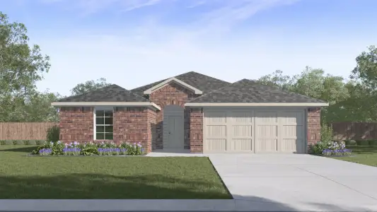 New construction Single-Family house 403 Mission Ct, Bonham, TX 75418 plan Huntsville - image