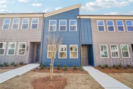 New construction Townhouse house 1610 Worley Wy Nw, Atlanta, GA 30318 plan Calliope - image