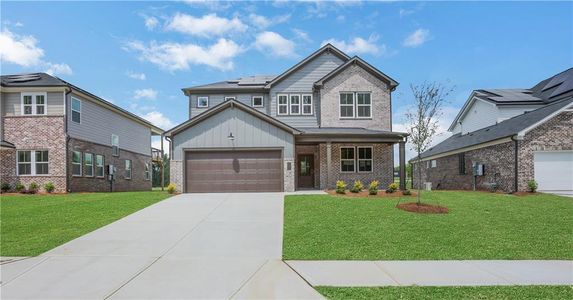 New construction Single-Family house 653 Dugout Dr, Lawrenceville, GA 30043 plan Fulton Ii - image