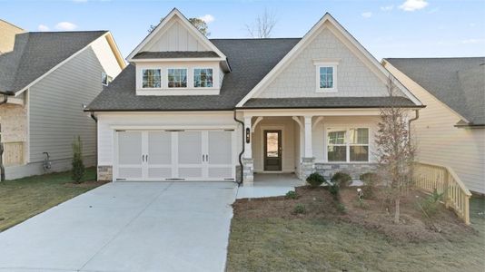 New construction Single-Family house 187 Hickory Bluffs Parkway, Canton, GA 30114 - photo 0