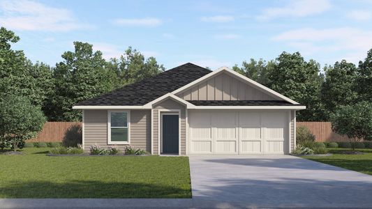 New construction Single-Family house 1105 Indian Cyn, Seguin, TX 78155 plan The Baylor - image