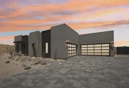 New construction Single-Family house 13206 E Buckskin Tr, Scottsdale, AZ 85255 plan Plan 7023 Elevation B - image