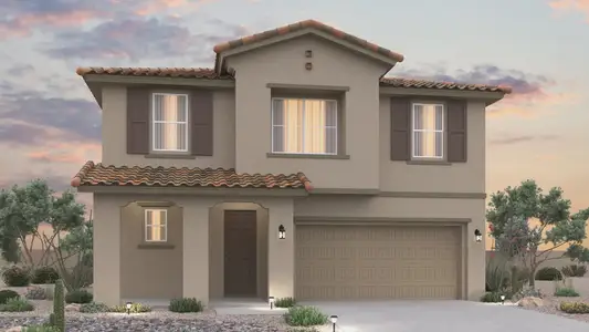New construction Single-Family house 32335 N 123Rd Dr, Peoria, AZ 85383 plan Lavender - image