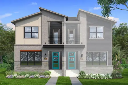 New construction Townhouse house 809 Ash Rd, Plano, TX 75075 plan Northfield - image
