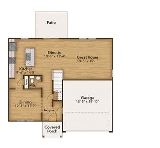 New construction Single-Family house 54 Baird Cove Ln, Angier, NC 27501 plan The Hawthorne - image 4