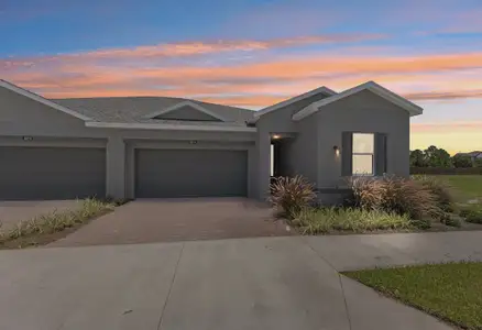 New construction Duplex house 3214 Nw 52Nd Avenue Rd, Ocala, FL 34482 plan Valletta Elevation B - image