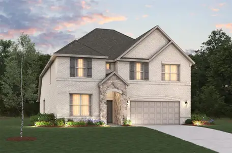 New construction Single-Family house 7117 Mullein Ln, Venus, TX 75234 plan Laredo - image