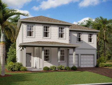 New construction Single-Family house 30159 Rustic Mill Street Mt, Mount Dora, FL 32757 Moseley II- photo 0