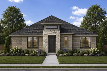 New construction Single-Family house Waxahachie, TX 75167 plan The Willow - image