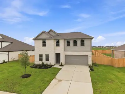 New construction Single-Family house 6711 Pebble Bluff Ct, Cove, TX 77523 - image
