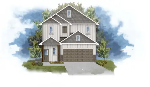 New construction Single-Family house Springfield, TN 37172 plan Comet II H - image