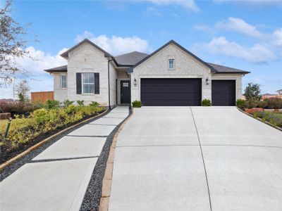 New construction Single-Family house 1800 Mesquite Trl, Dayton, TX 77535 plan Pasadena ESP - image