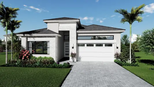 New construction Single-Family house 481 40Th St, West Palm Beach, FL 33407 plan Amalfi - image