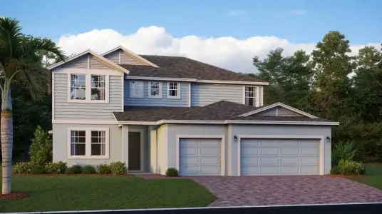 New construction Single-Family house 3281 Wholeness Wy, Clermont, FL 34714 plan Summerlin - image