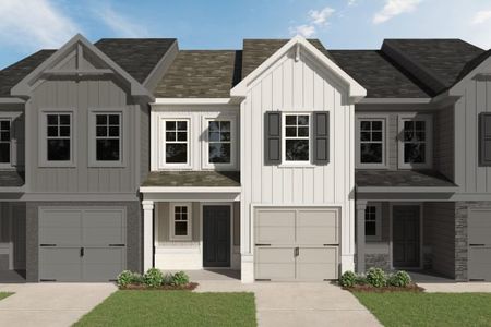 New construction Townhouse house 103 Village Green Drive NE, Adairsville, GA 30103 plan Oleander - image