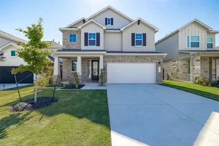 New construction Single-Family house 176 Alicante Ln, Liberty Hill, TX 78642 plan Martindale - image