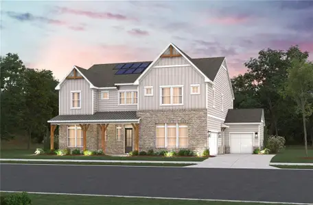 New construction Single-Family house 2120 Sai Dr, Cumming, GA 30041 plan Satilla - image