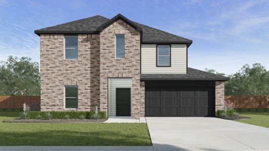 New construction Single-Family house 3908 Waving Willow Wy, Rosenberg, TX 77469 plan GRAYSON - image