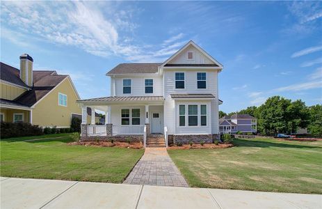 New construction Single-Family house 4058 Andover Circle, Mcdonough, GA 30252 Isla- photo 0