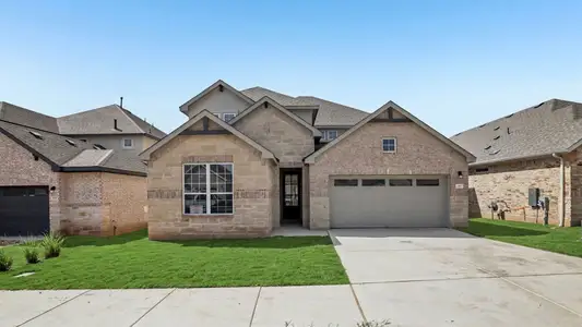 New construction Single-Family house 417 Eagle Canyon Dr, Leander, TX 78641 plan The Parker - image