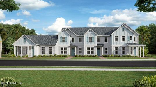 New construction Townhouse house 47 Hogan Court, Saint Augustine, FL 32092 - photo 0