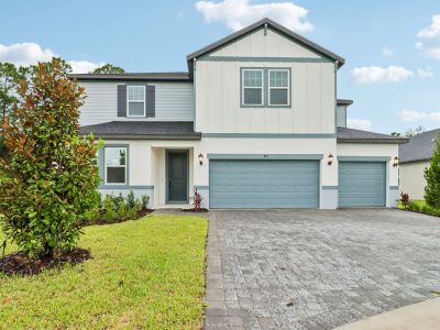 New construction Single-Family house 412 Brookhaven Tr, Ormond Beach, FL 32174 plan Zircon - image