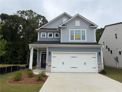 New construction Single-Family house 121 Trace Blf, Dawsonville, GA 30534 plan Burke - image