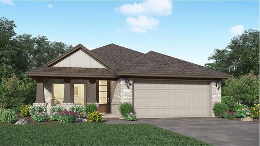 New construction Single-Family house 21719 Willow River Canyon Ln, Waller, TX 77484 plan Austen - image
