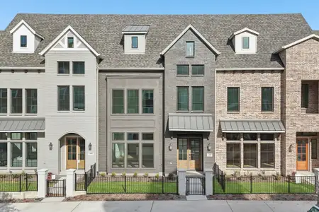 New construction Townhouse house 4428 Burge Ave, Frisco, TX 75033 plan Roosevelt - image