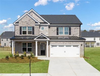 New construction Single-Family house 1462 Brookstone Xing, Statham, GA 30622 plan Hampshire - image