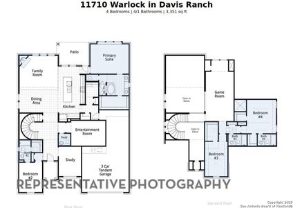 New construction Single-Family house 11710 Warlock, San Antonio, TX 78254 Leyland Plan- photo 47 47