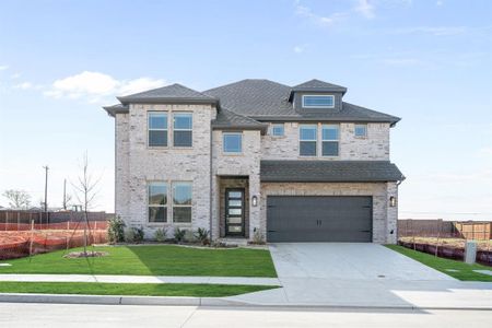 New construction Single-Family house 5845 Anning Wy, Pilot Point, TX 75009 plan Rose II - image