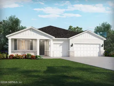 New construction Single-Family house 3023 Harden Dr, Jacksonville, FL 32218 plan Chesapeake - image